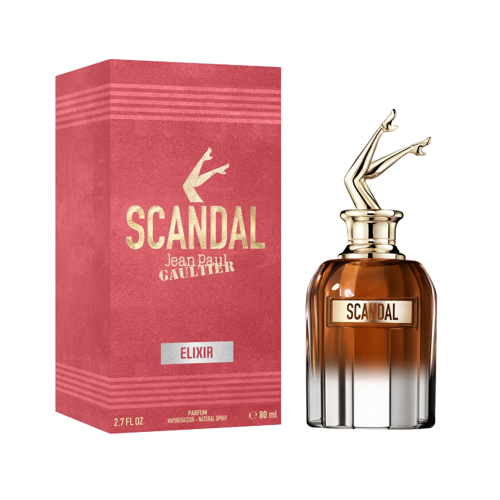 Frasco oficial do perfume JPG SCANDAL HER ELIXIR PARFUM 80ML