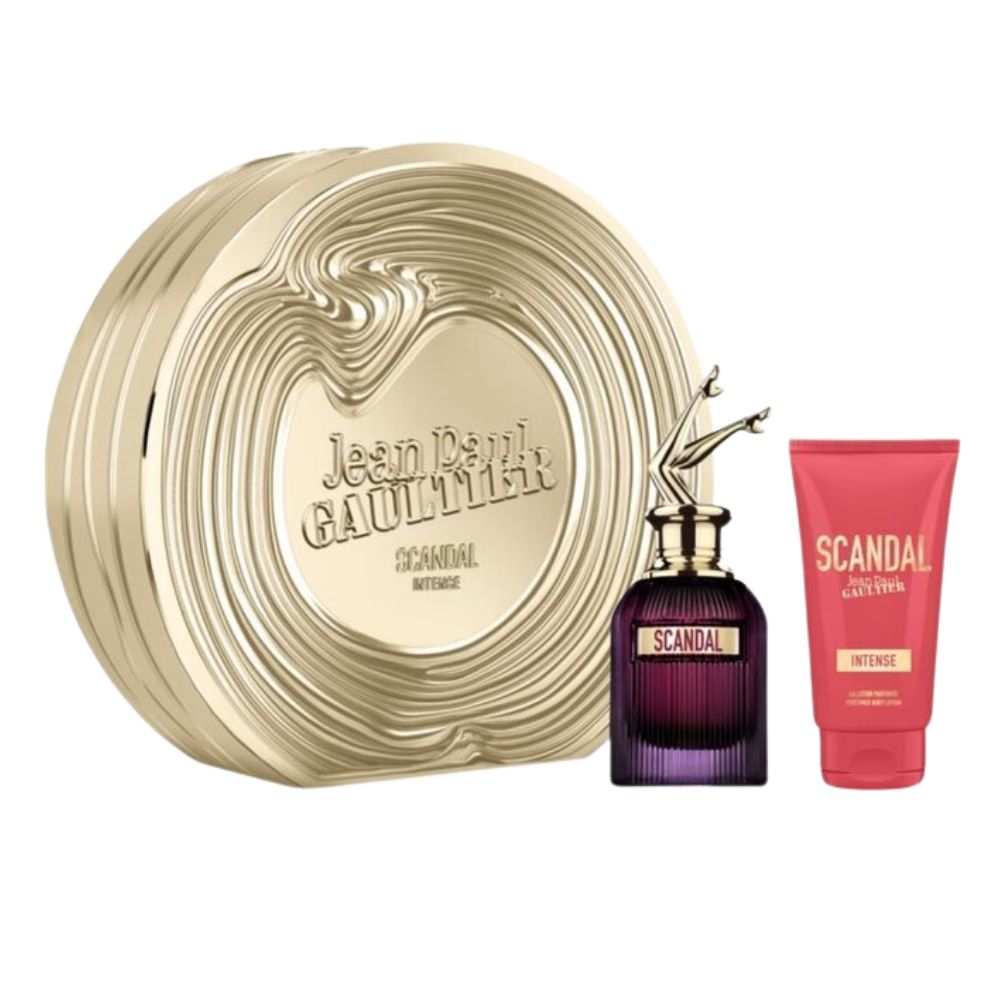 Frasco oficial do perfume COFFRET JPG SCANDAL INTENSE HER EDP 80ML+BL 75ML