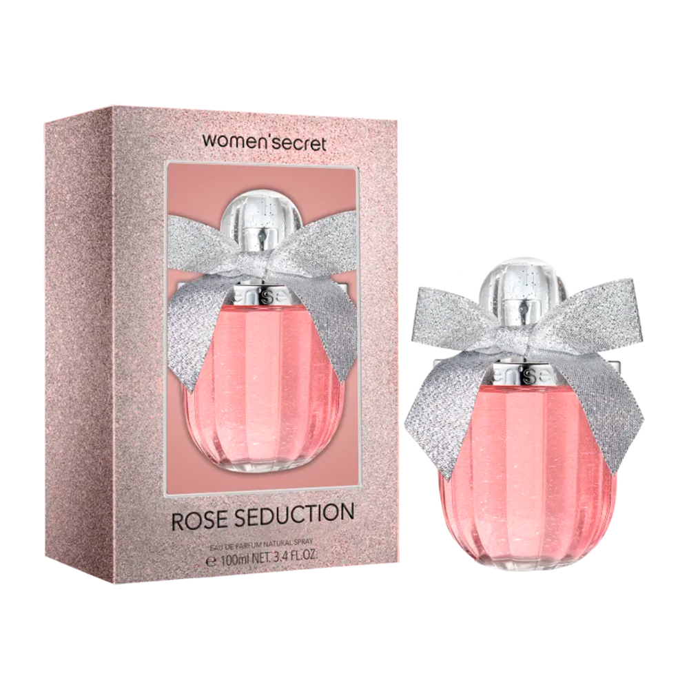 Frasco oficial do perfume WS ROSE SEDUCTION EDP 100ML