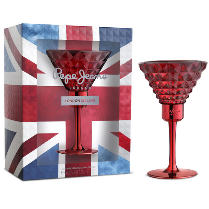 Frasco oficial do perfume *PEPE JEANS LONDON CALLING FOR HER EDP 80ML