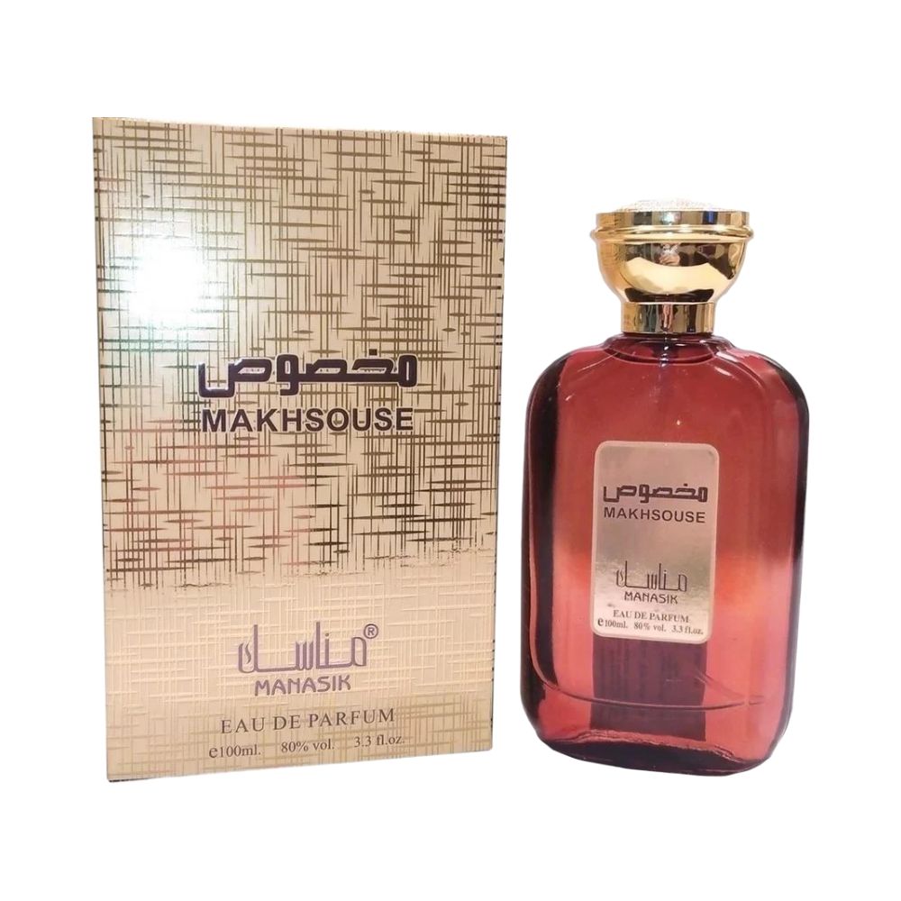 Frasco oficial do perfume MANASIK MAKHSOUSE EDP 100ML