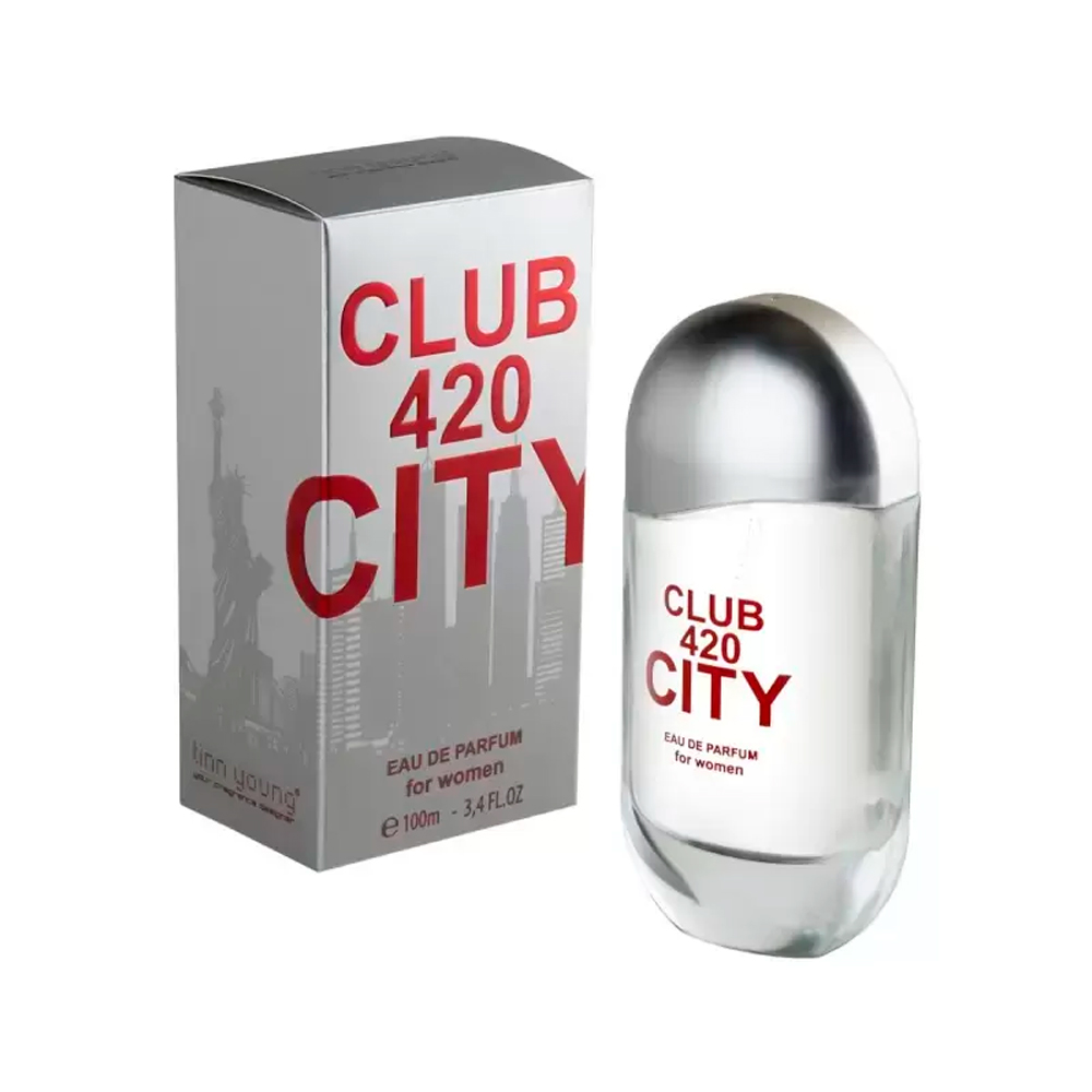 Frasco oficial do perfume *LY CLUB 420 CITY EDP 100ML