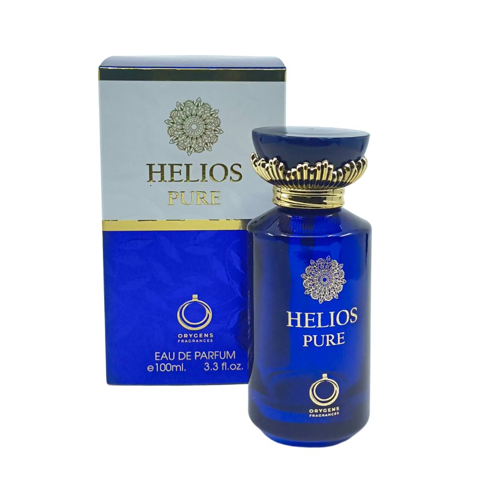 Frasco oficial do perfume ORYGENS HELIOS PURE EDP 100ML